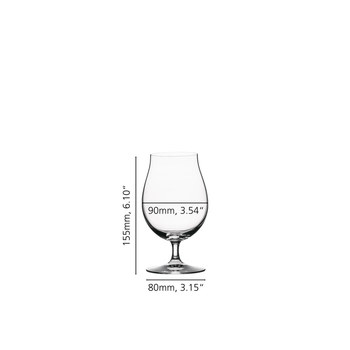 SPIEGELAU Beer Classics Calice da Birra a Tulipano in Cristallo Set 6 Pezzi
