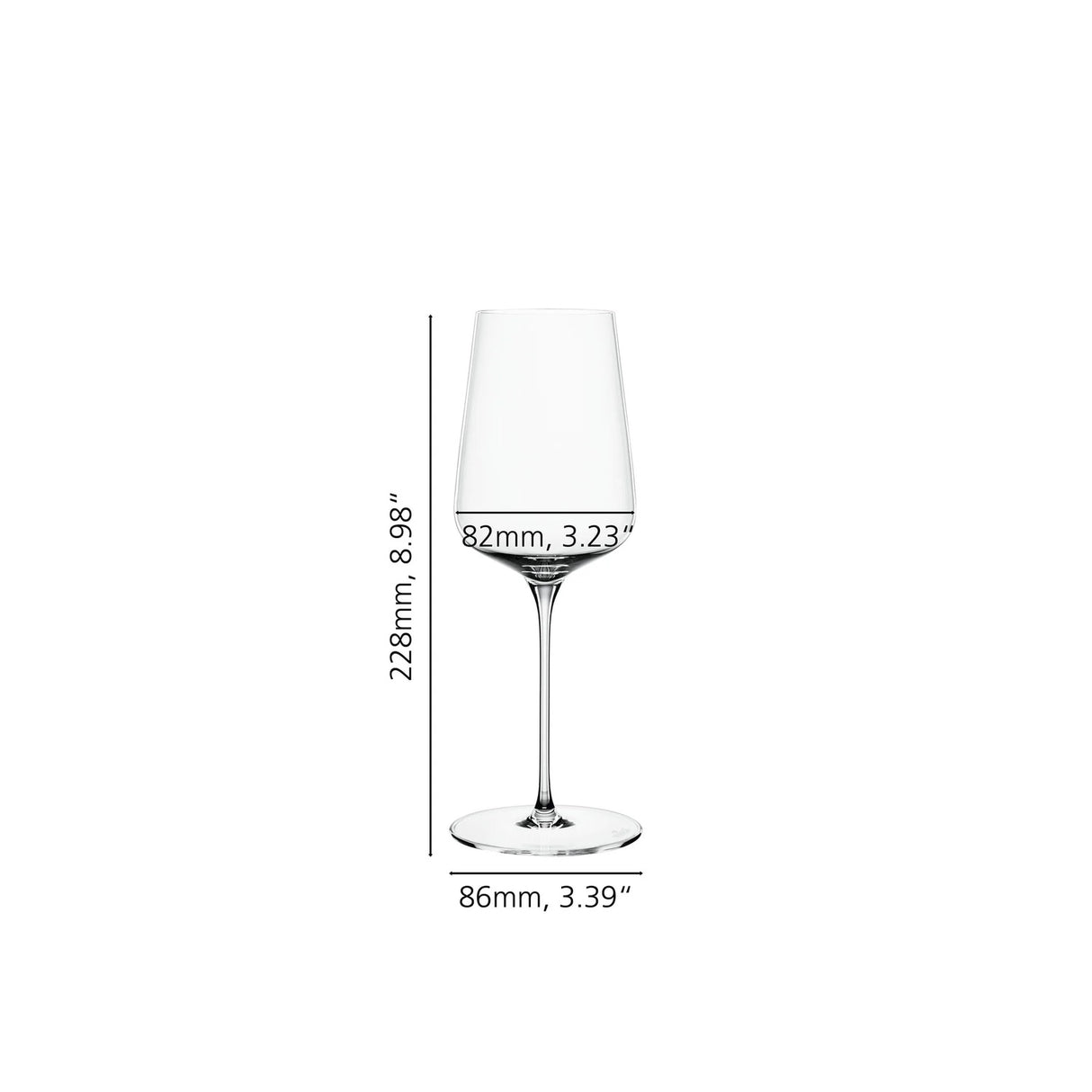 SPIEGELAU Definition Calice da Vino Bianco in Cristallo Set 2 Pezzi 430ml