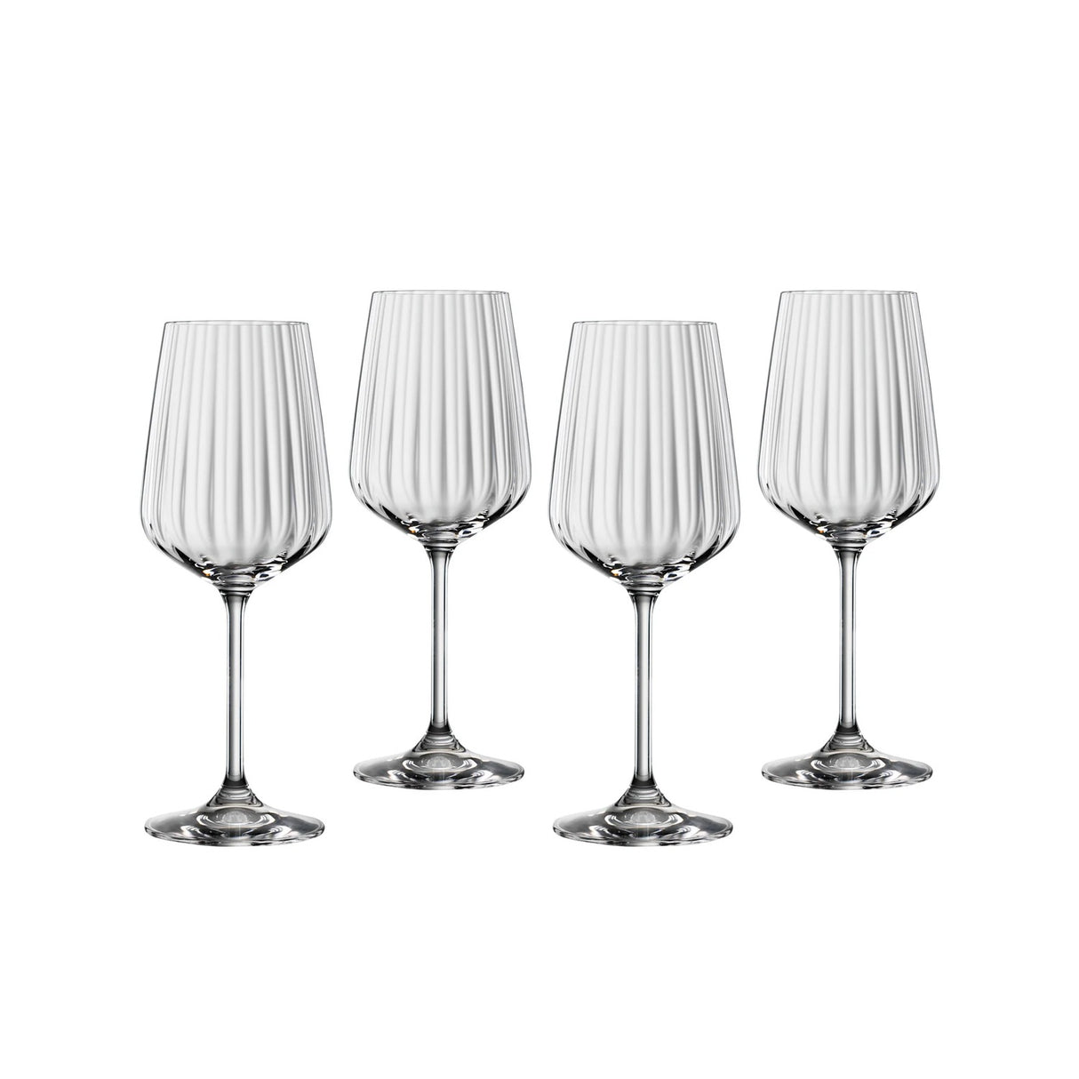 SPIEGELAU Lifestyle Calice da Vino Bianco in Cristallo Set 4 Pezzi 440ml