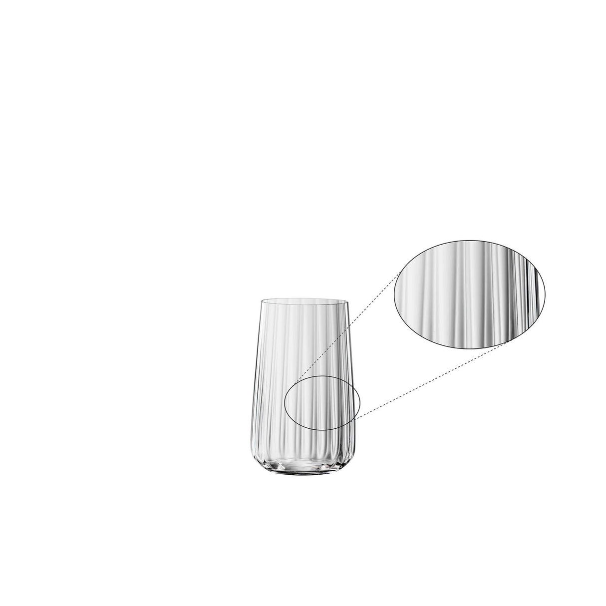 SPIEGELAU Lifestyle Bicchiere Longdrink in Cristallo Set 4 Pezzi 510ml