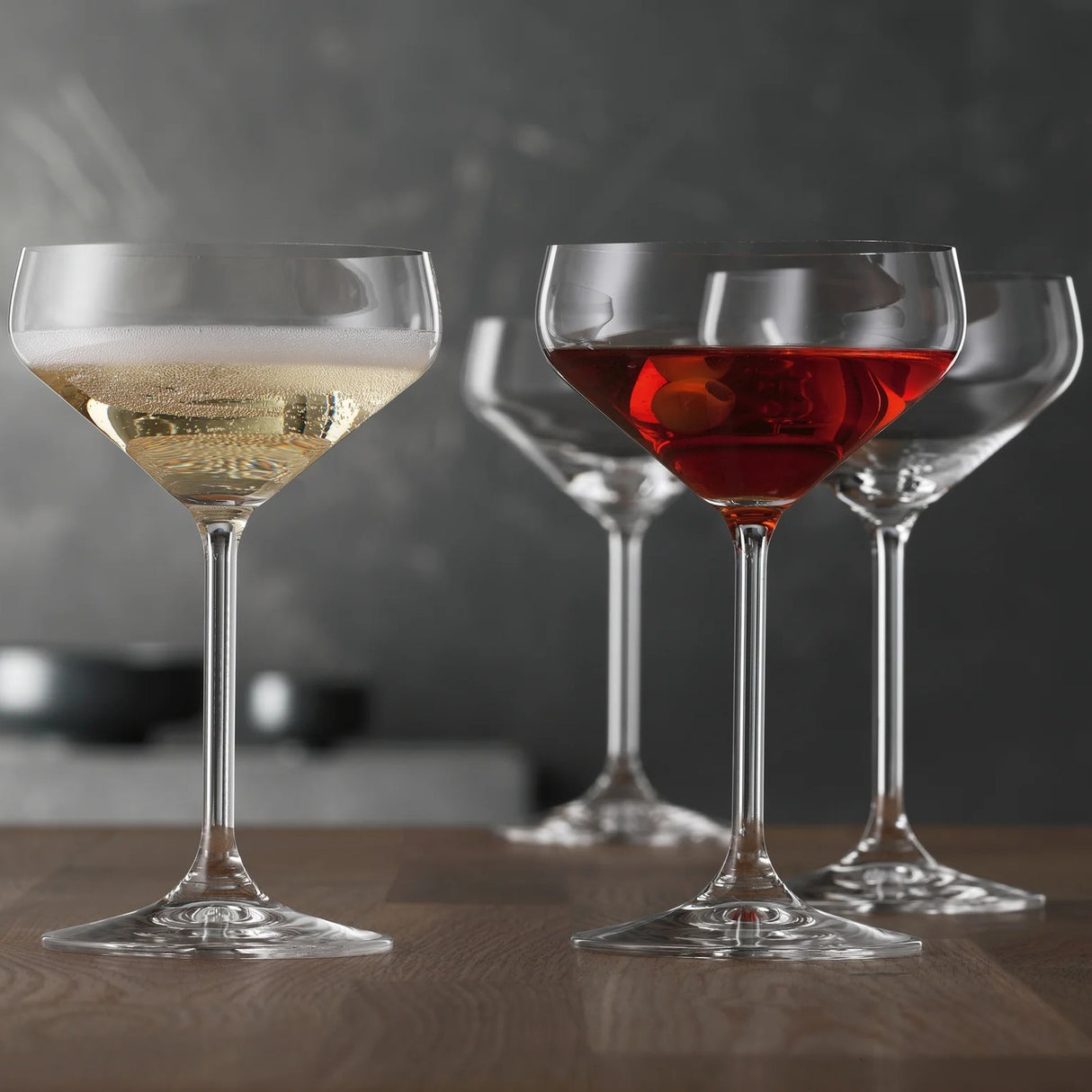 SPIEGELAU Style Coppetta da Spumante in Cristallo Set 4 Pezzi 290ml