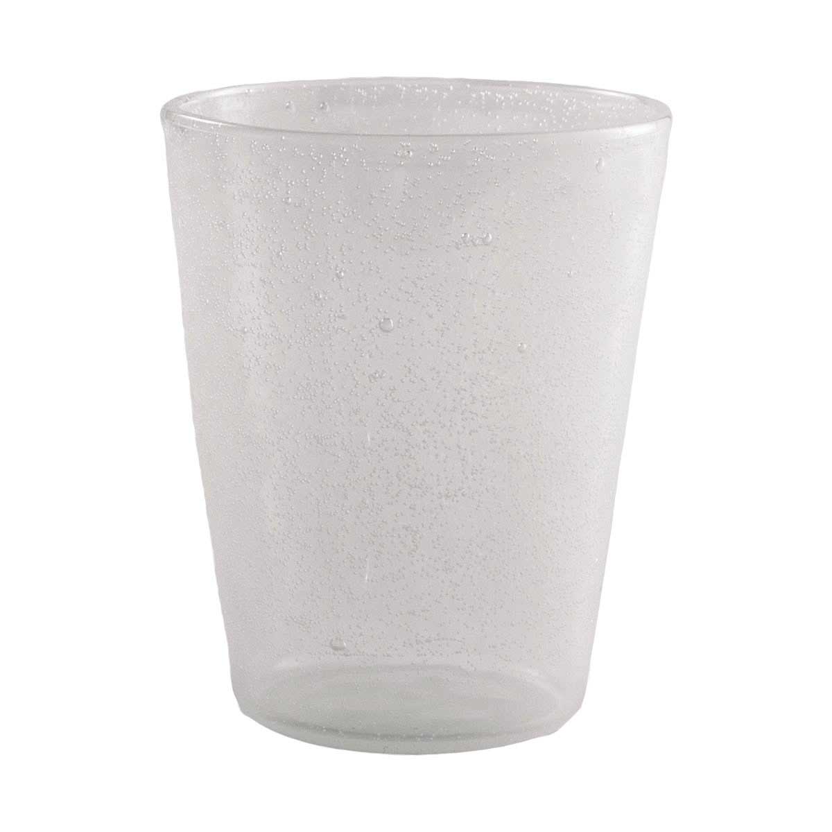 MEMENTO Synth Bicchieri Acqua Colorati Bianco Set 6 Pezzi 330ml Plastica