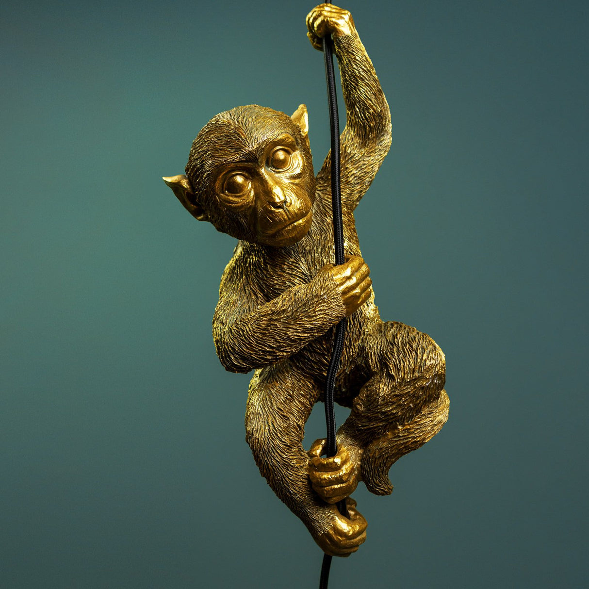 WERNS Pendant Lamp Monkey Chip Gold 38.5x13x14.5cm