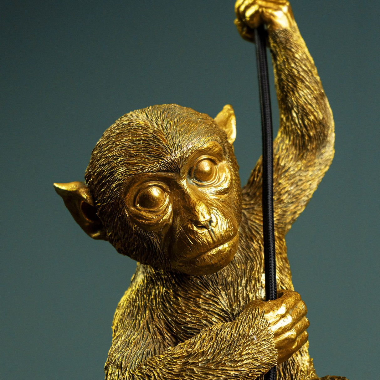 WERNS Pendant Lamp Monkey Chip Gold 38.5x13x14.5cm