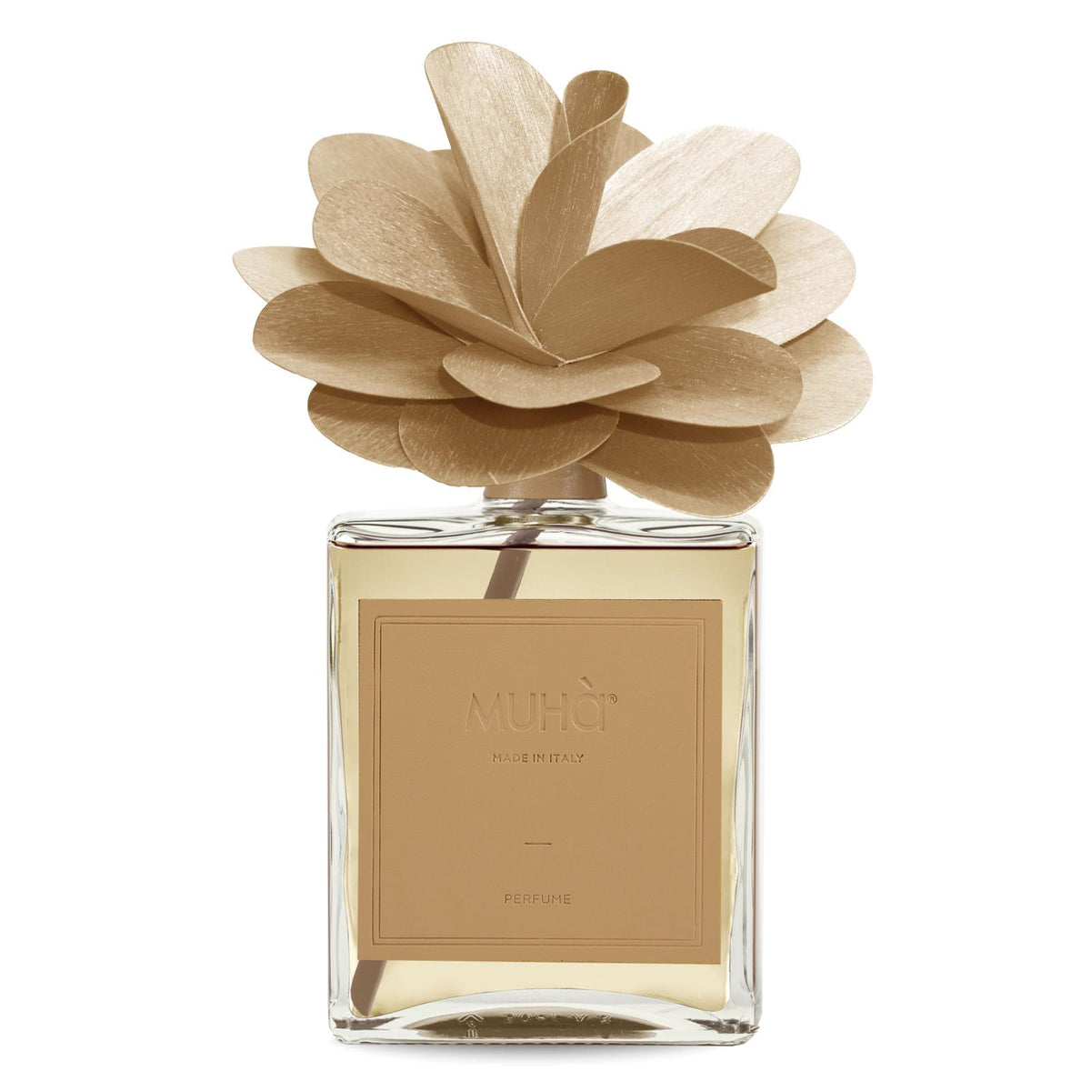 MUHA' Profumatore d'Ambiente Diffusore Flower 500ml Vaniglia e Ambra Pura