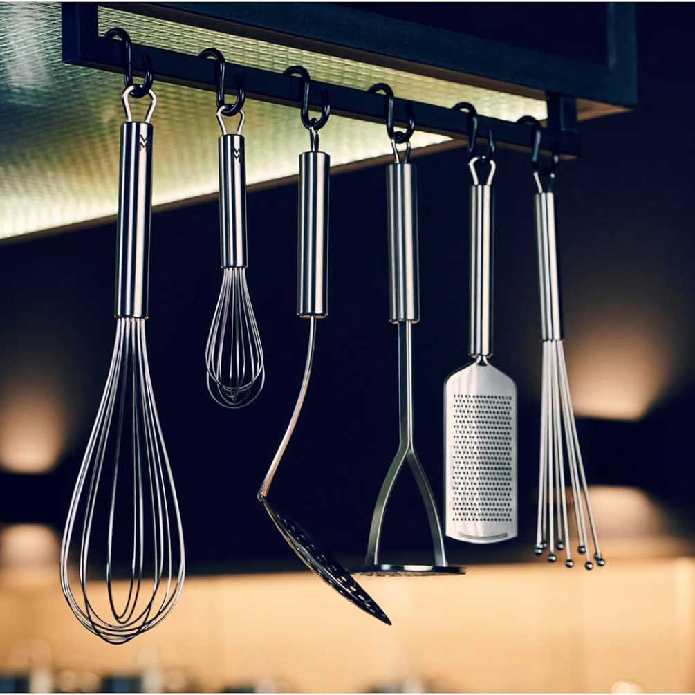 WMF Set Utensili da Cucina 7 Pezzi Profi Plus Acciaio Inox