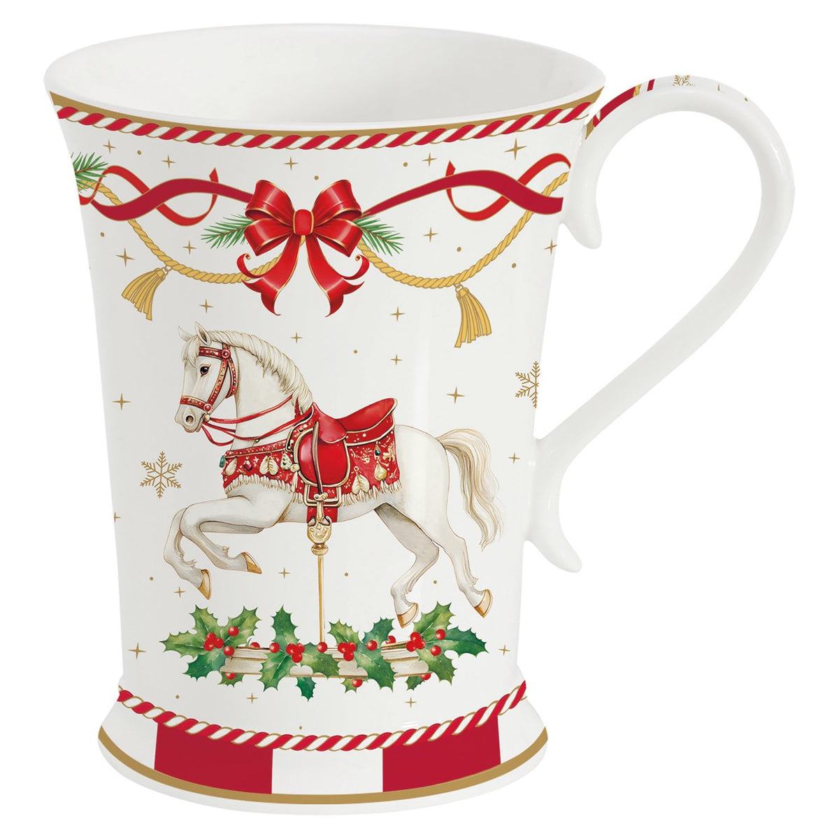 EASY LIFE Mug Natalizio Christmas Tale in Porcellana 300 ml