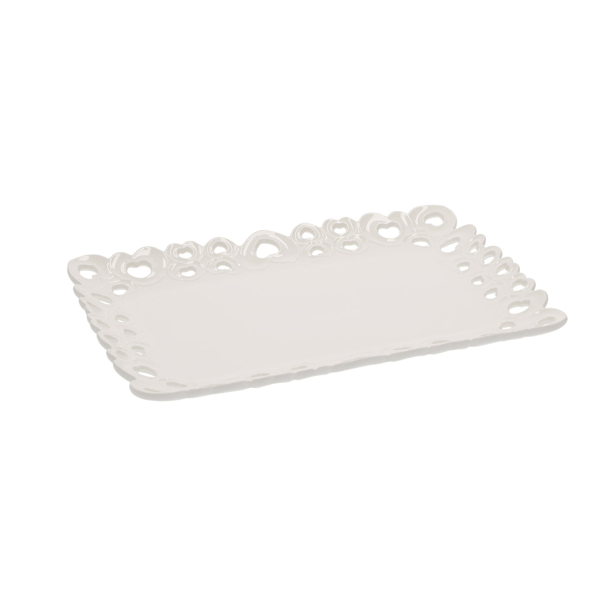 WHITE PORCELAIN - Valentino Vassio Traforato 31x22cm