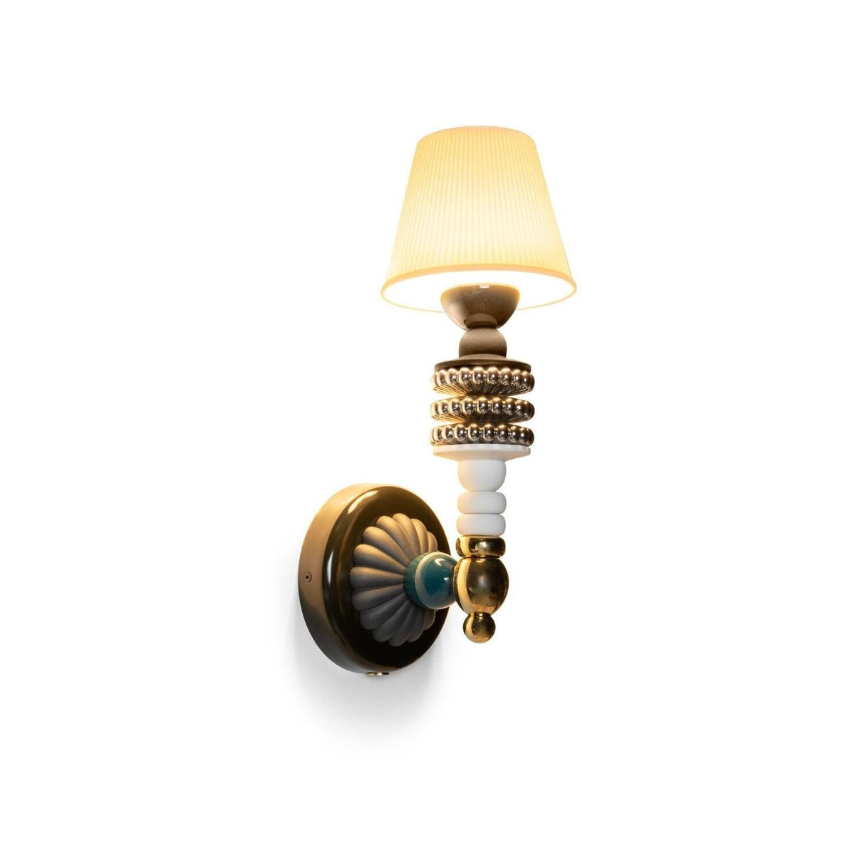 LLADRO' Lampada da Parete Firefly di Olga Hanono 34x12cm Porcellana