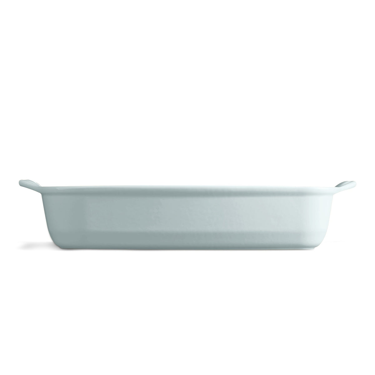 EMILE HENRY Pirofila Grande Rettangolare da Forno in Ceramica Azzurro Chiaro 42,5x27,5 cm