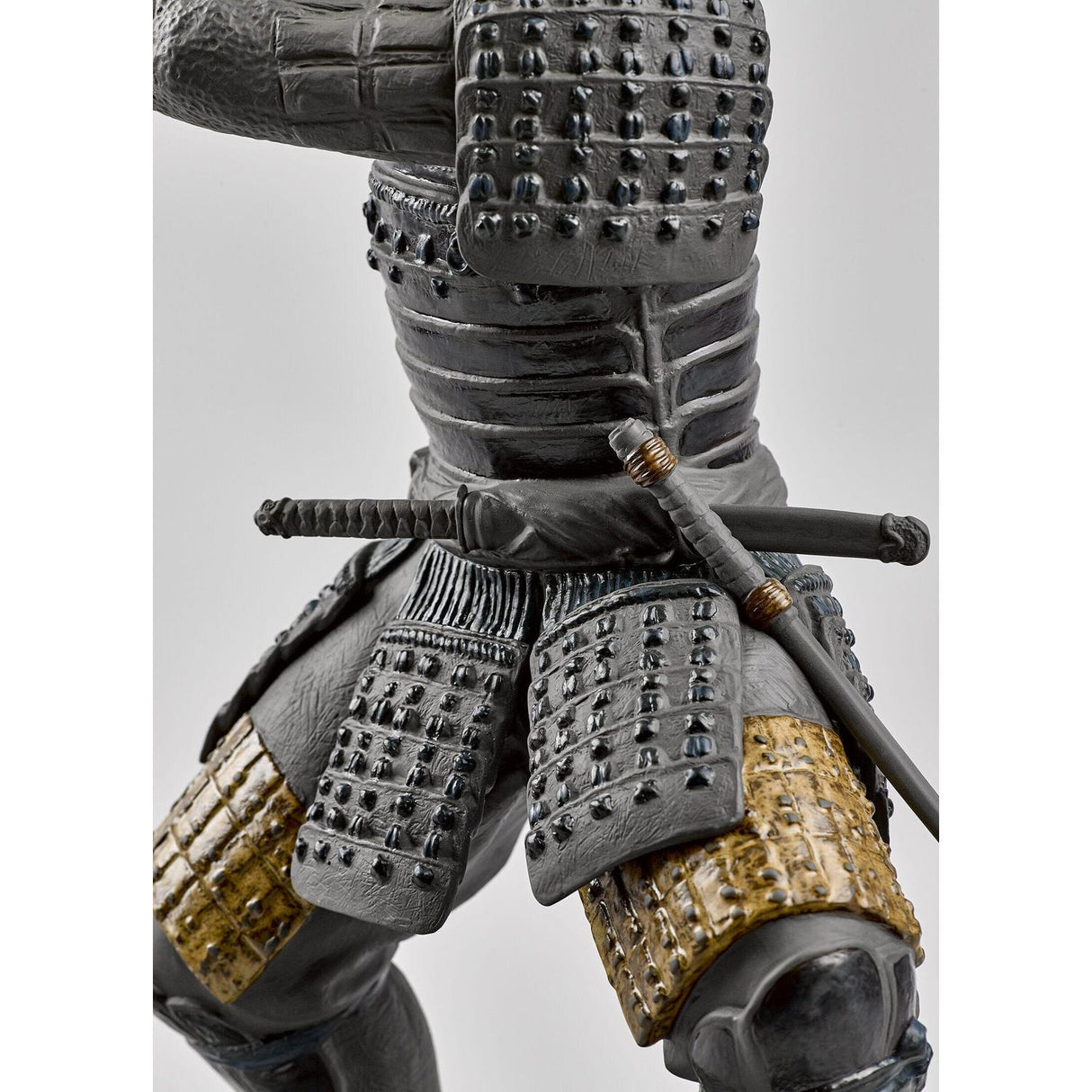 Lladró Scultura Guerriero Samurai 60x44cm Porcellana