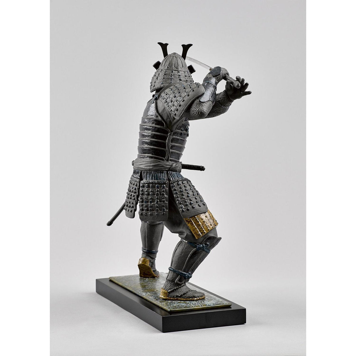 Lladró Scultura Guerriero Samurai 60x44cm Porcellana