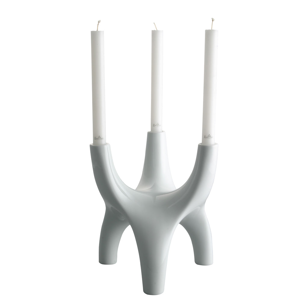 ROSENTHAL - Studio Line Free Spirit White candlestick 23cm