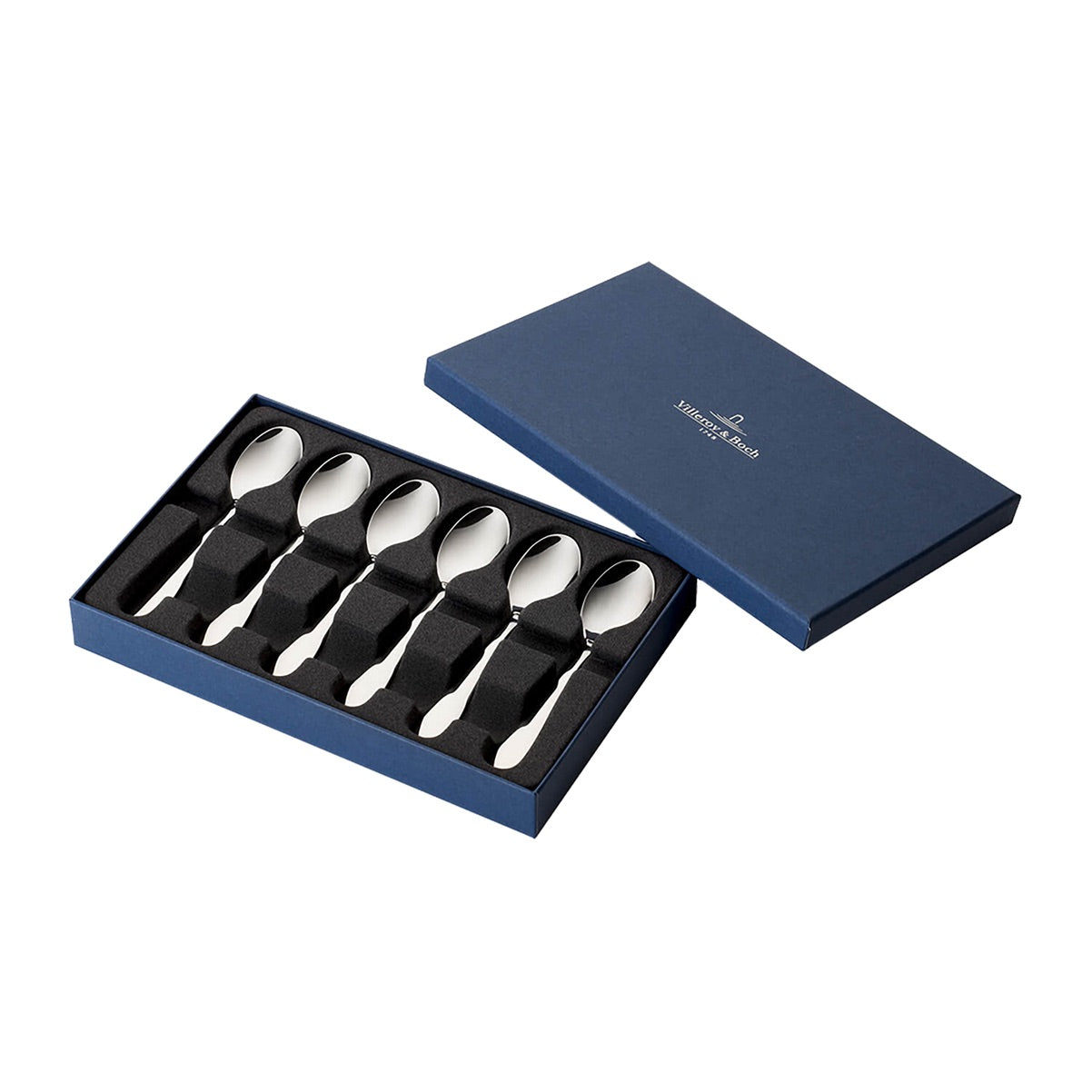 Set 6 cucchiaini espresso Villeroy & Boch in acciaio inox 25 cm