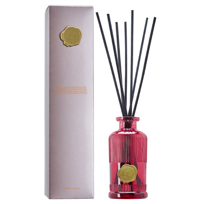 Diffusore a bastoncini Hypno Casa in vetro bordeaux 200 ml