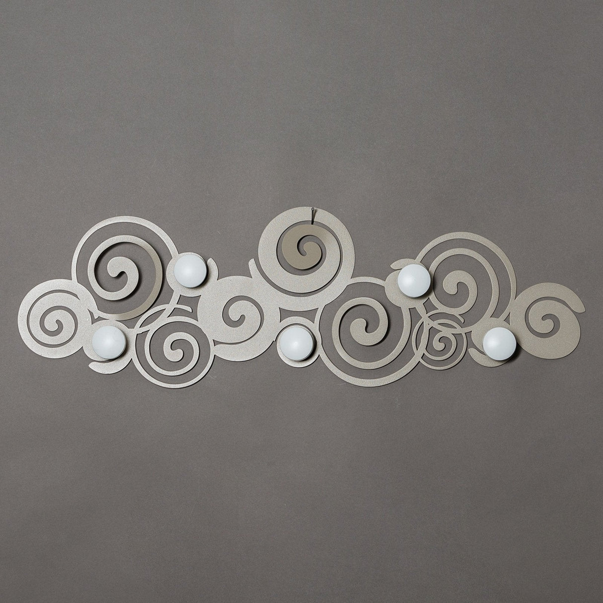 ARTI & MESTIERI Appendiabiti In Ferro Orfeo Sabbia