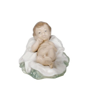 NAO - Porcelain Christmas Baby Jesus Figure Statue 6x10 cm 02000312