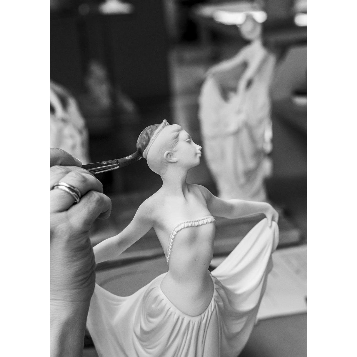 LLADRO' - Figure Statue Sculpture Dancer Porcelain H30cm 01005050