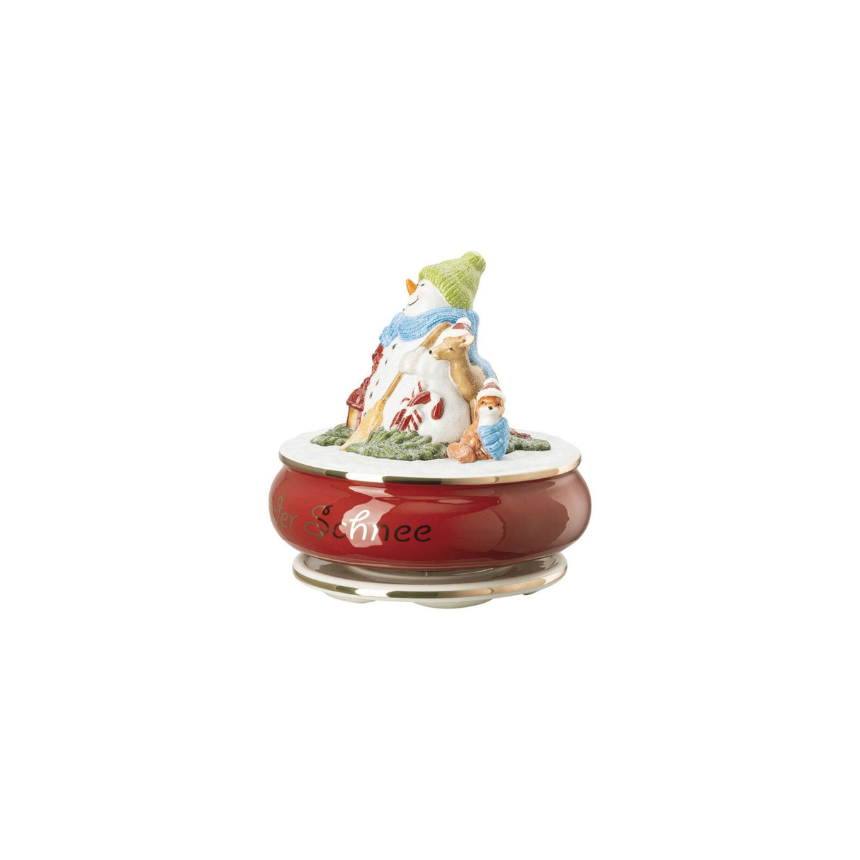 HUTSCHENREUTHER - Music box 14 cm Sammelserie Porcelain Christmas decoration