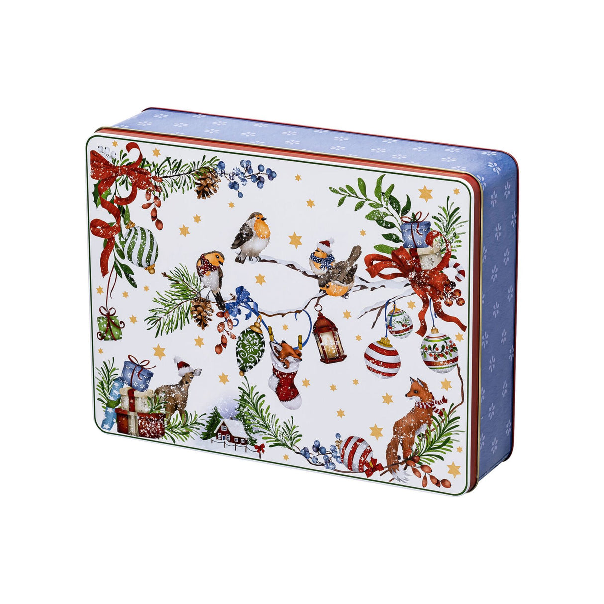 HUTSCHENREUTHER - Set of 3 rectangular Christmas biscuit boxes Sammelserie