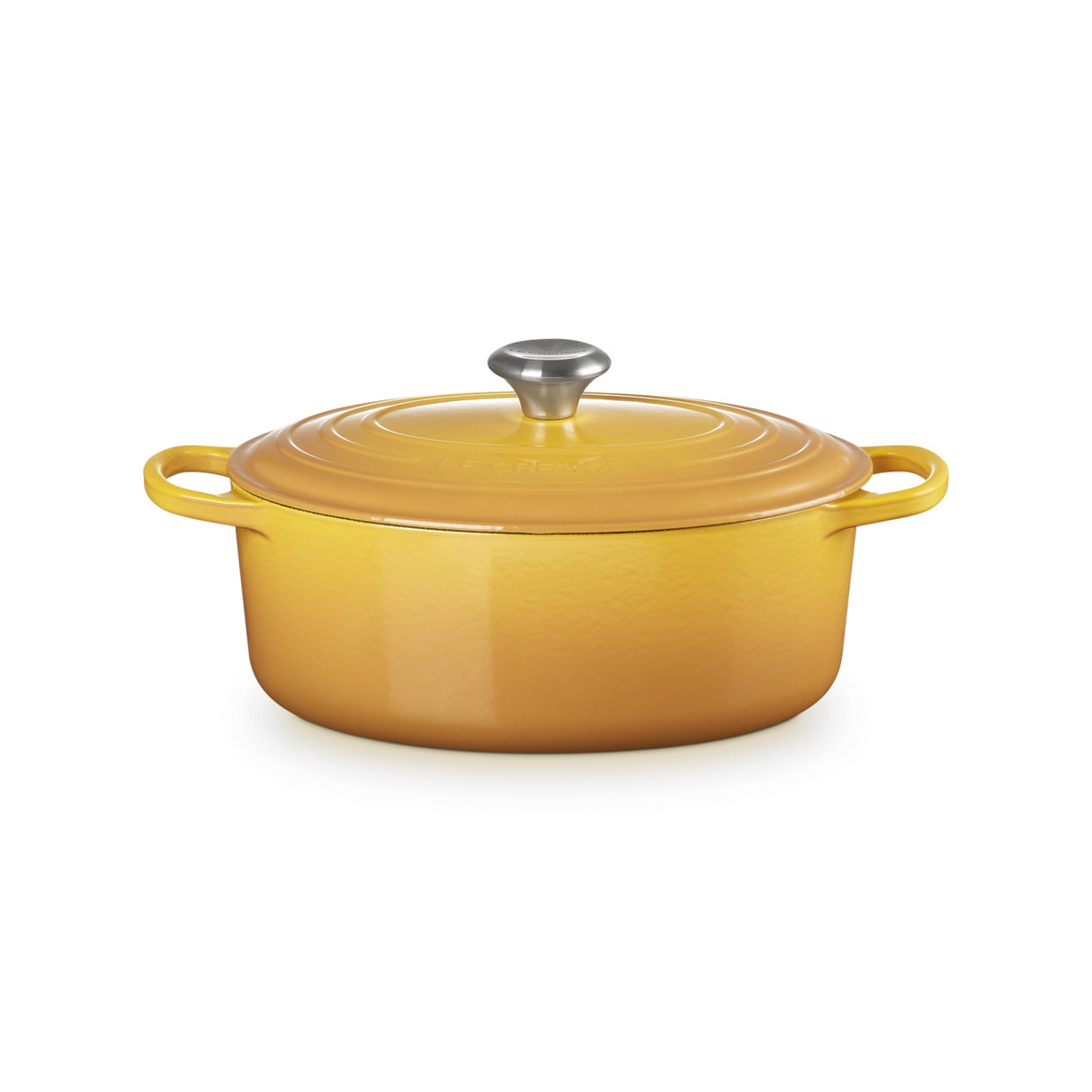 LE CREUSET Oval Cocotte Evolution 29cm Nectar Vitrified Cast Iron