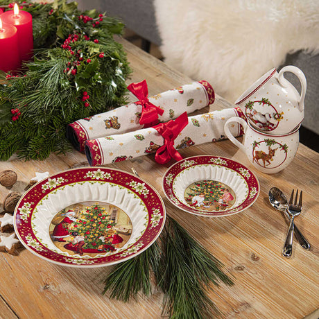 VILLEROY & BOCH Toy's Fantasy Coppa Ciotola Grande 2022 25cm Tavola Natalizia