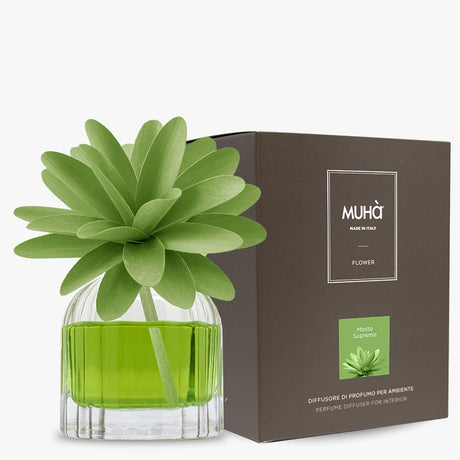 MUHA' Flower 60ml Profumatore D'Ambiente Diffusore Mosto Supremo