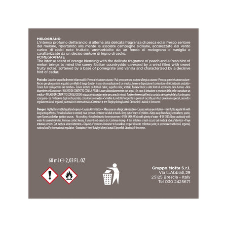 MUHA' Flower 60ml Profumatore D'Ambiente Diffusore Melograno