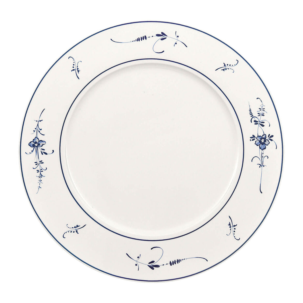 Piatto da portata Villeroy & Boch Vieux Luxembourg in porcellana bianca 30 cm