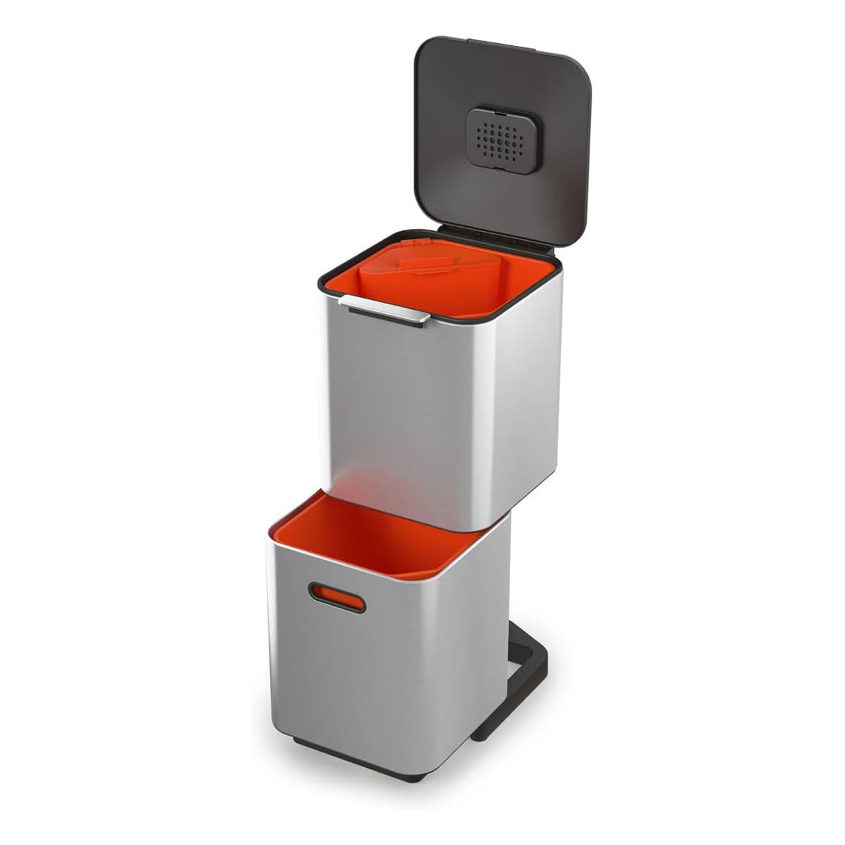 JOSEPH JOSEPH Totem Max Waste Bin 40L Stainless Steel 76x30cm