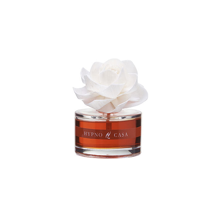 HYPNO CASA Stick Diffuser with White Pink Flower 60ml Noble Sandalwood