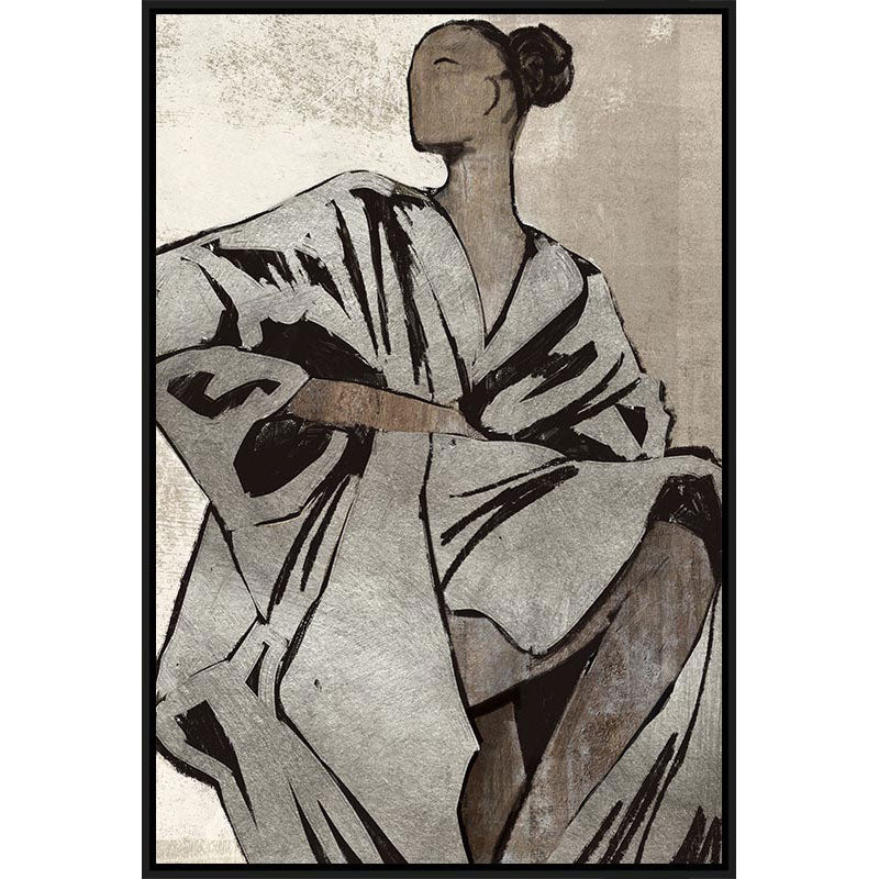 BIZZOTTO Quadro Talent Stampa su Tela Dipinta a Mano 62,6x92,6cm