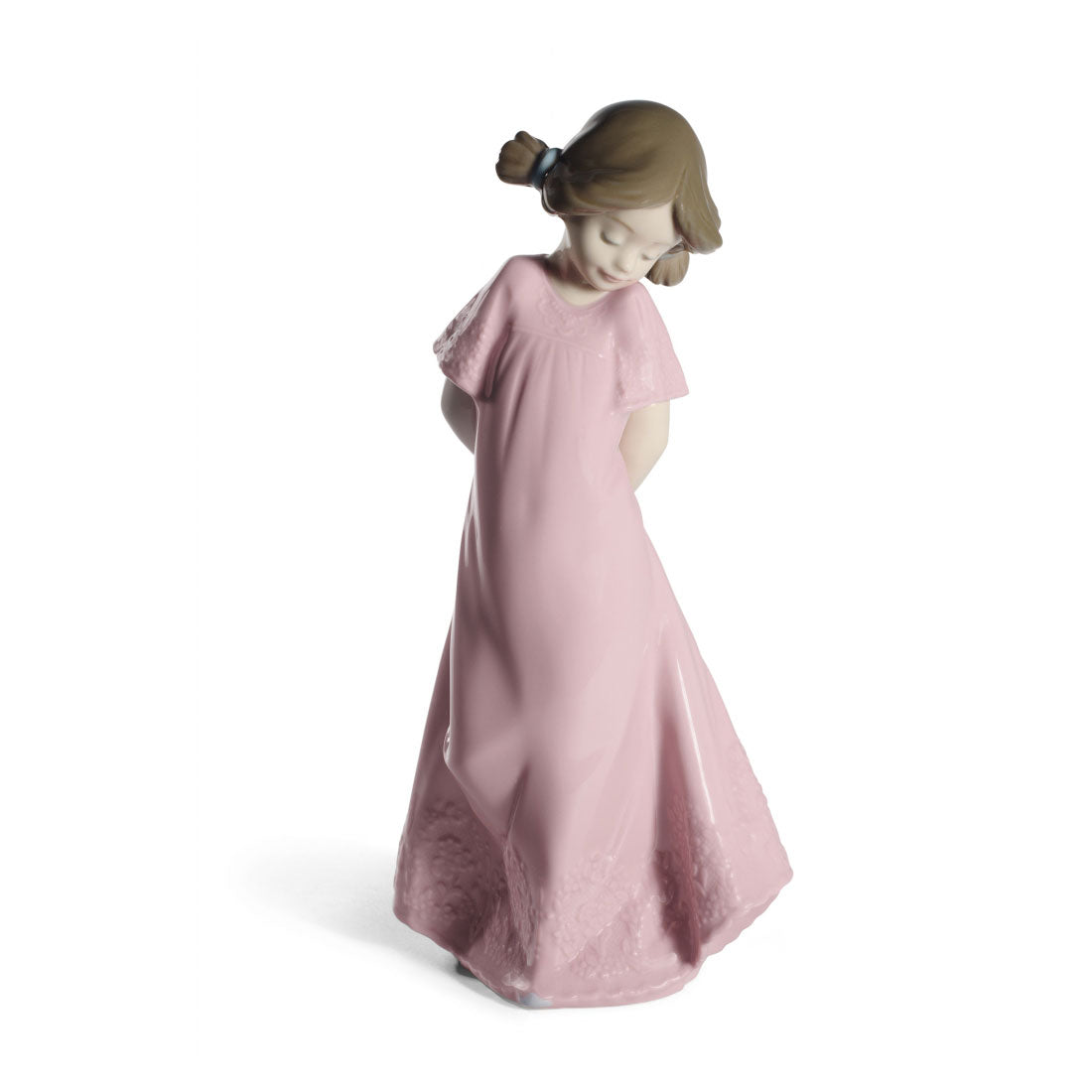 NAO Statua Statuina Bambina Carina Edizione Speciale 22cm Porcellana