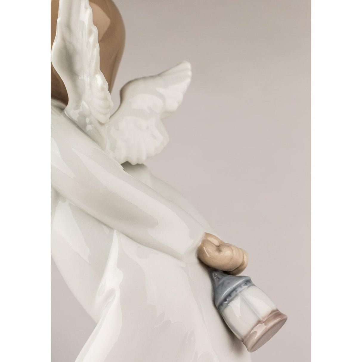 LLADRO' Figurina Angioletto 24x12cm Porcellana