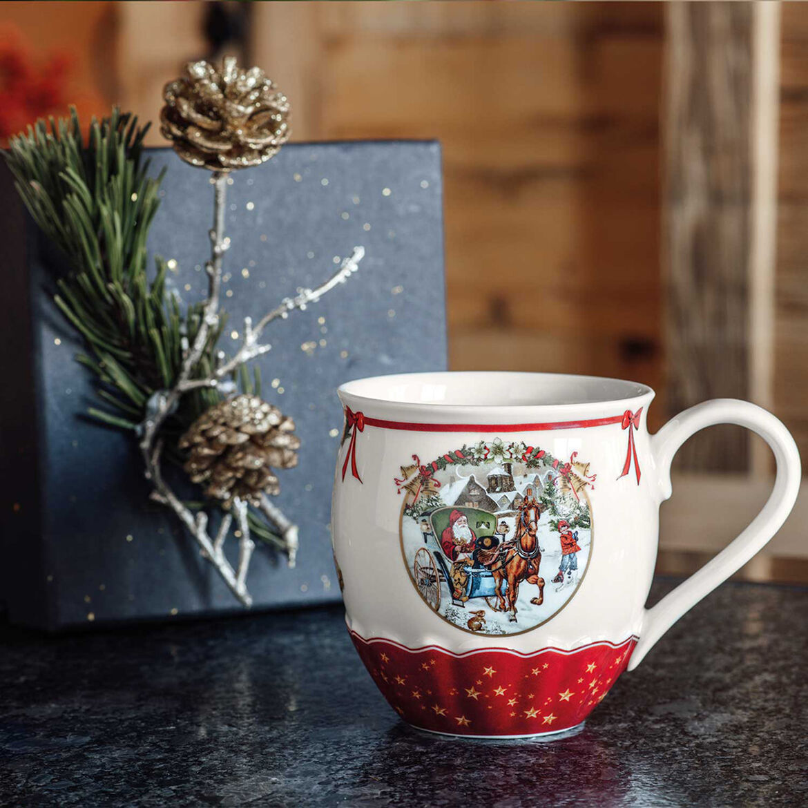 VILLEROY & BOCH Annual Christmas Edition Tazza MUG dell'Anno 2022 390ml