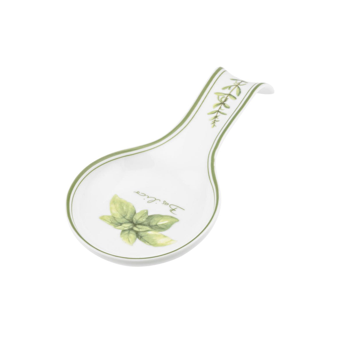 LA PORCELLANA BIANCA Coltivia Poggiamestolo 10x22cm Porcellana