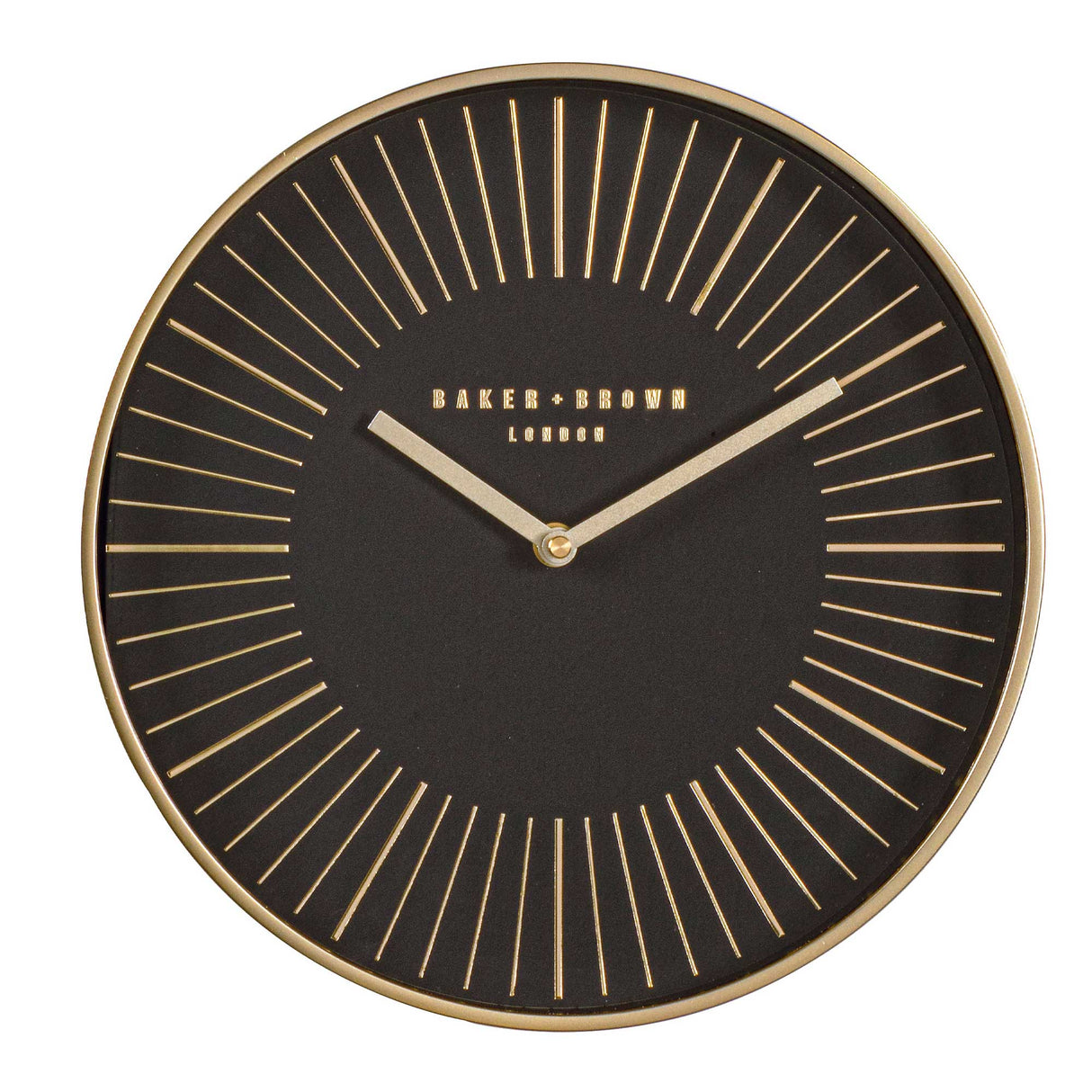 BIZZOTTO Orologio da Parete Whatever 50cm Nero Oro