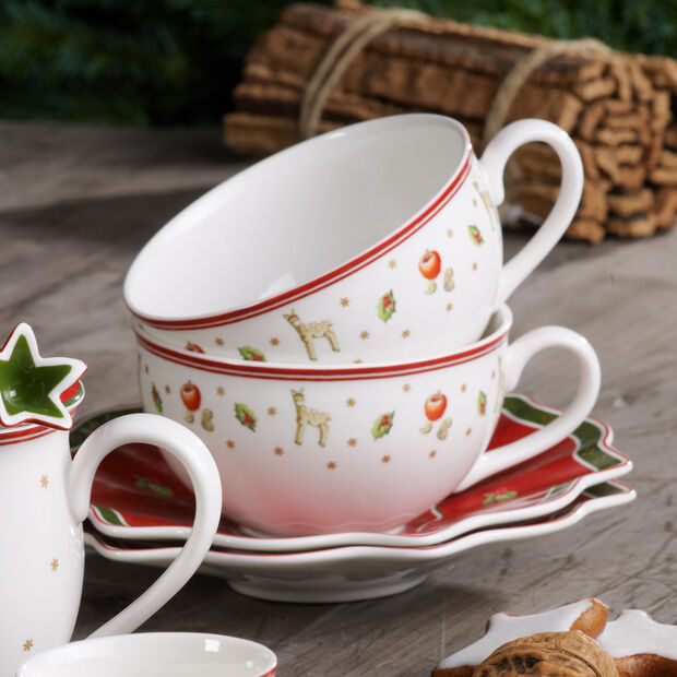 VILLEROY & BOCH Toy's Delight Tazza Te/Caffè 200ml con Piattino 16,5cm