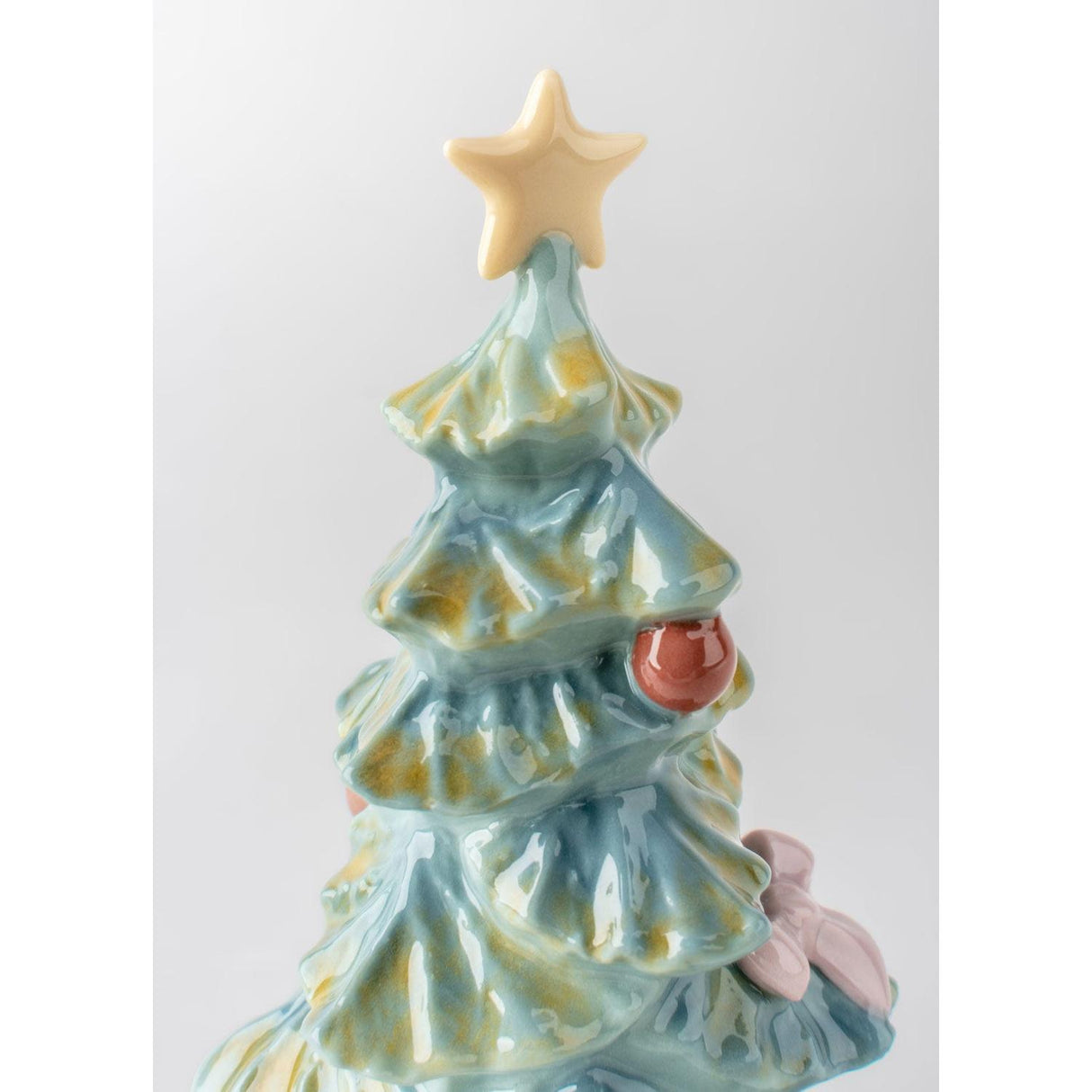 Lladró Figurina Albero di Natale 14x7cm Porcellana