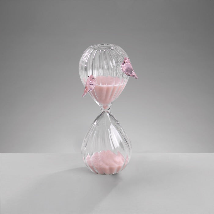 Clessidra in vetro Pois oro 30 minuti decorativa | Galbiati Milano