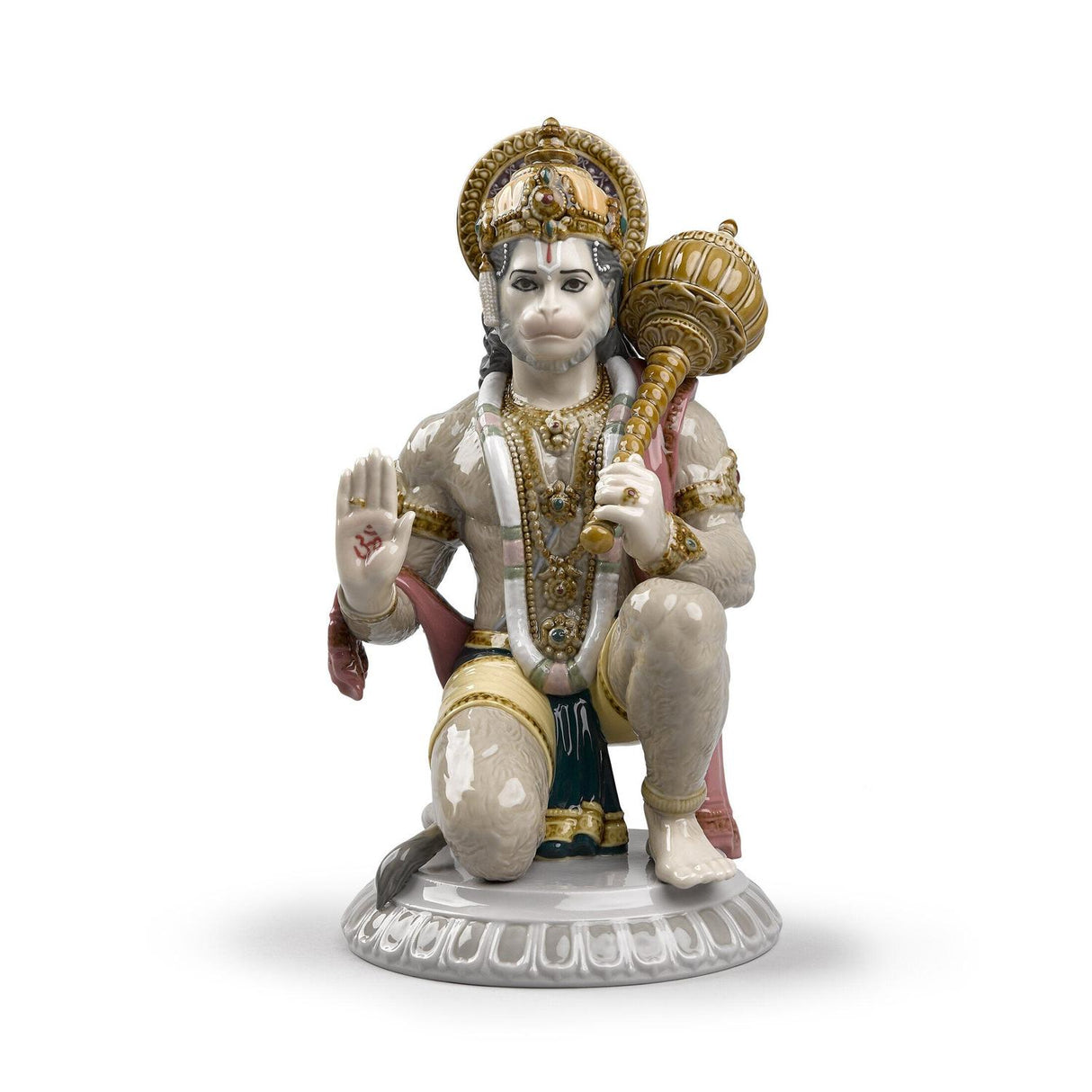 LLADRO' Figurina Hanuman 27x15cm Porcellana