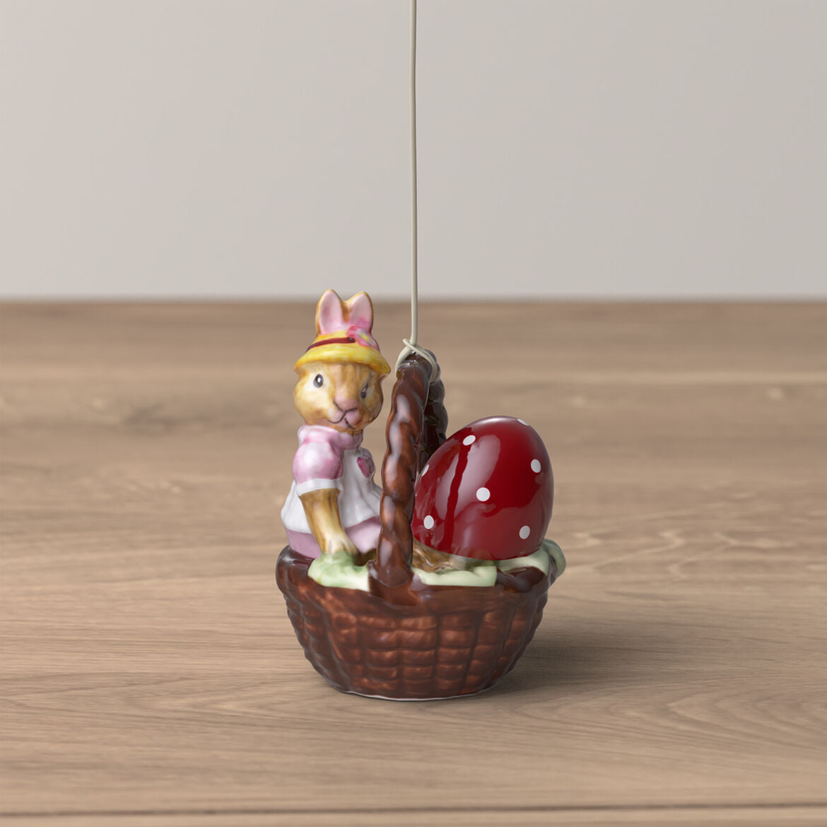 VILLEROY & BOCH Bunny Tales Anna Cestino Ornamento Pendaglio 6cm Decorazione Pasquale