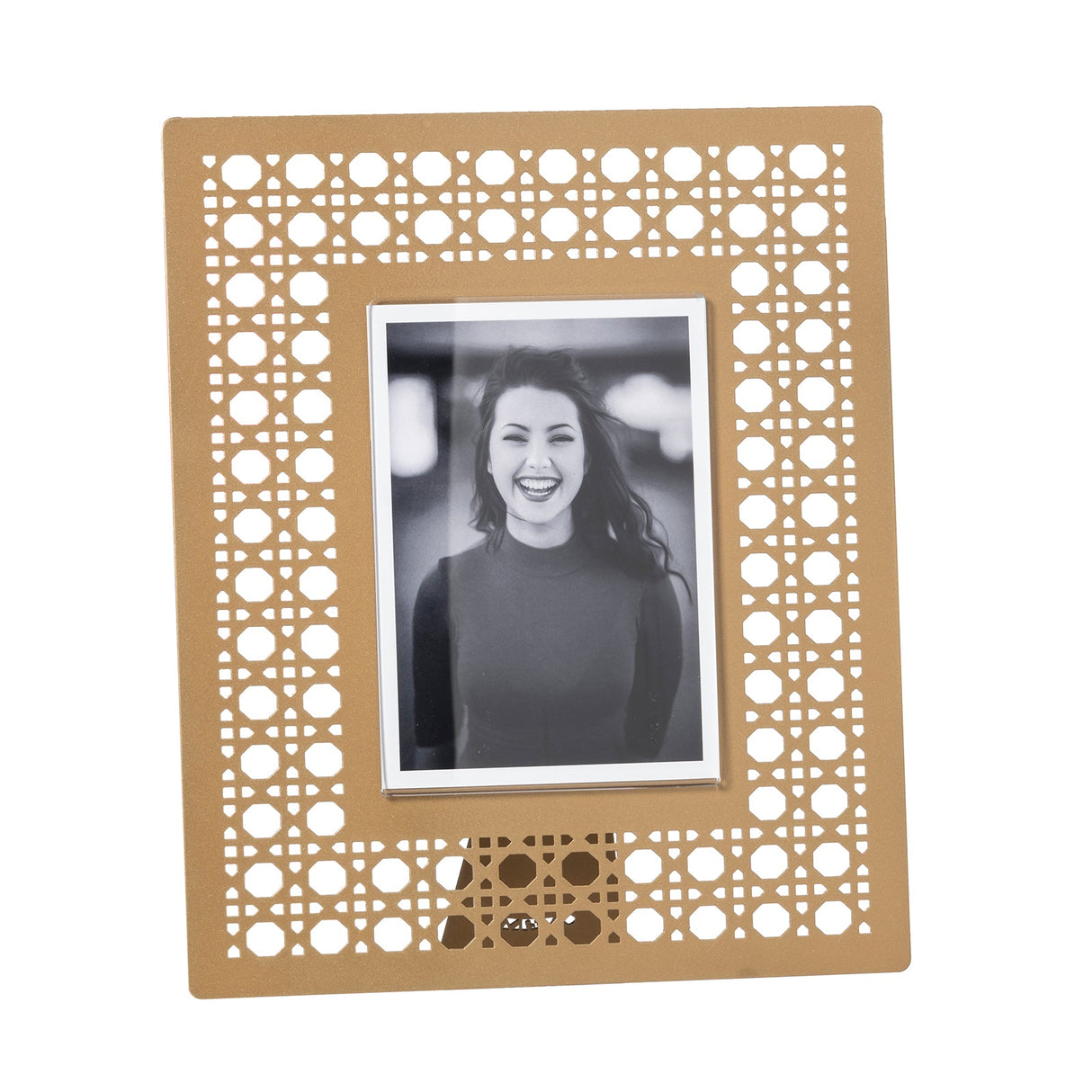 ARTI & MESTIERI Portafoto di Design Vienna Grande Oro Laccato