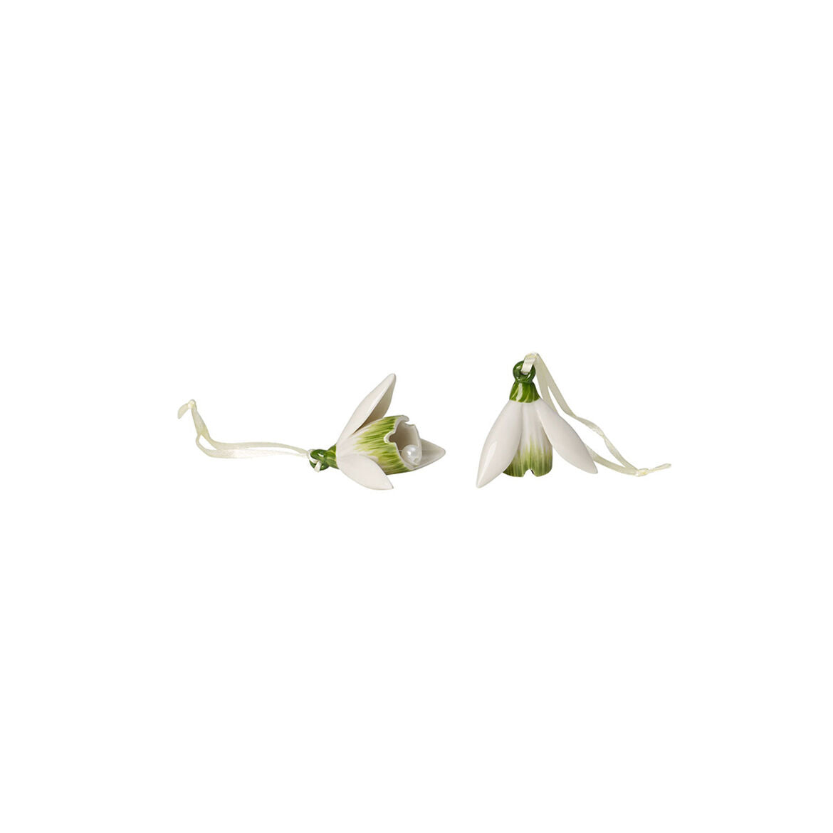 VILLEROY & BOCH Mini Flower Bells Set 2 Campanelle Fiore Decorazione Pasqua