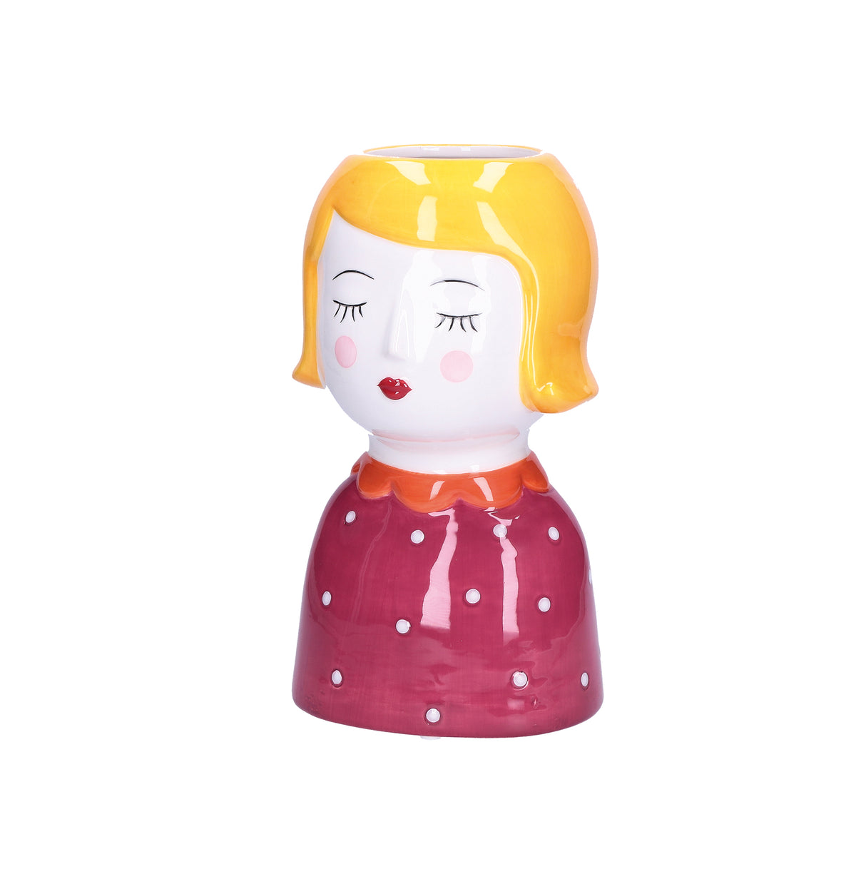 DOMESTIC RITUALS LeSignorineGi Gemma Cachepot Vase Holder 22cm Ceramic