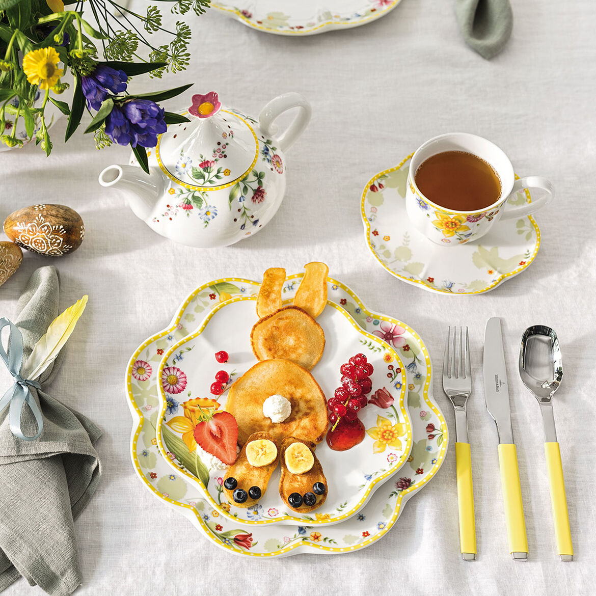 VILLEROY & BOCH Spring Awakening Piatto Piano 27cm Tavola di Pasqua