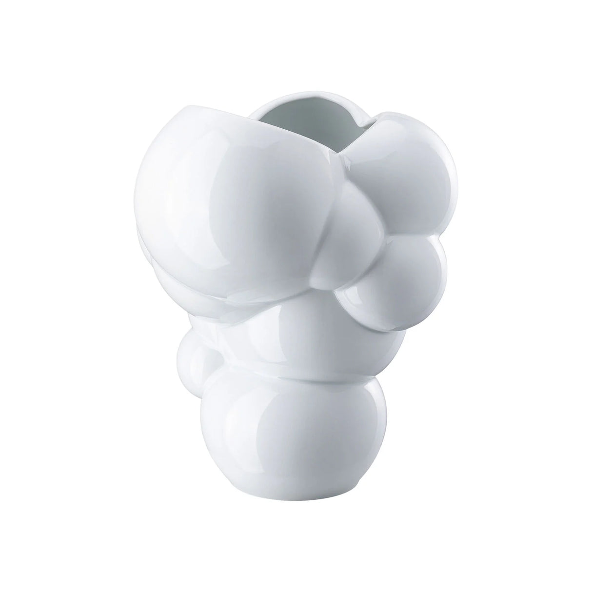 ROSENTHAL Skum Vaso da Fiori 26cm Bianco Porcellana