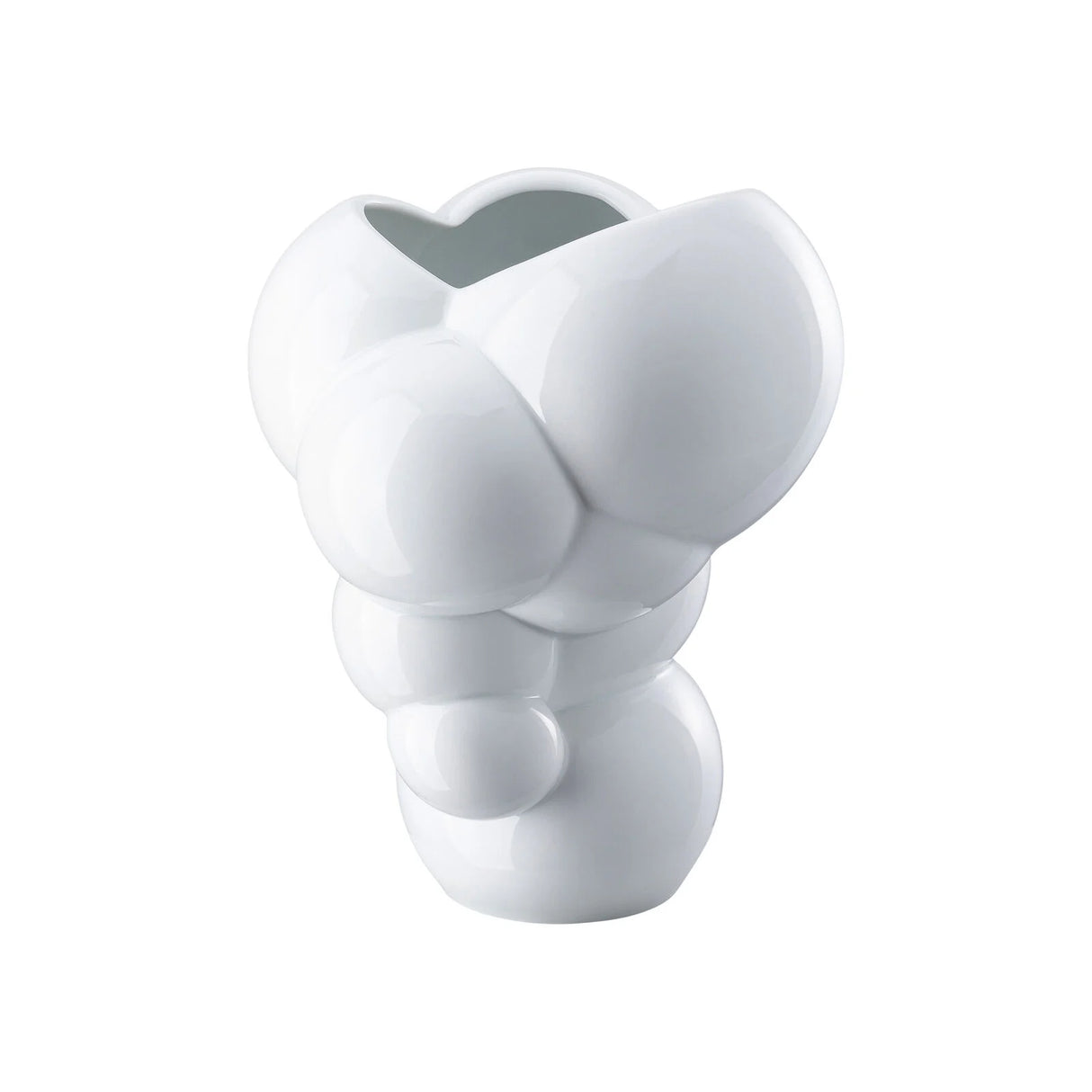 ROSENTHAL Skum Vaso da Fiori 26cm Bianco Porcellana