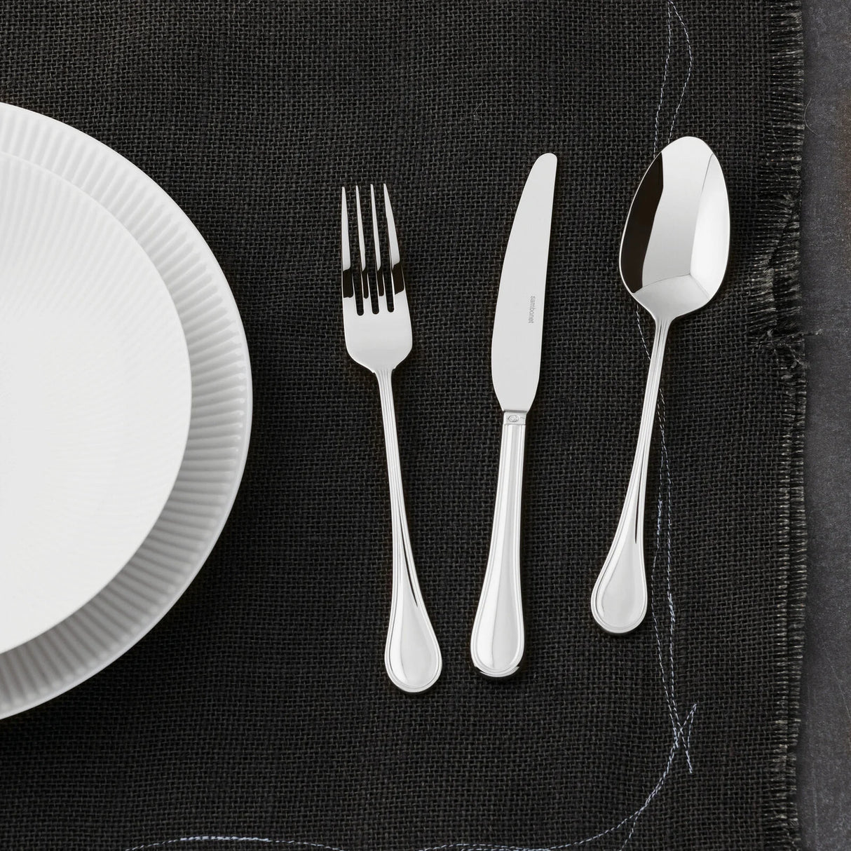 SAMBONET Royal Servizio Tavola Posate Set 24 Pezzi Acciaio Inox