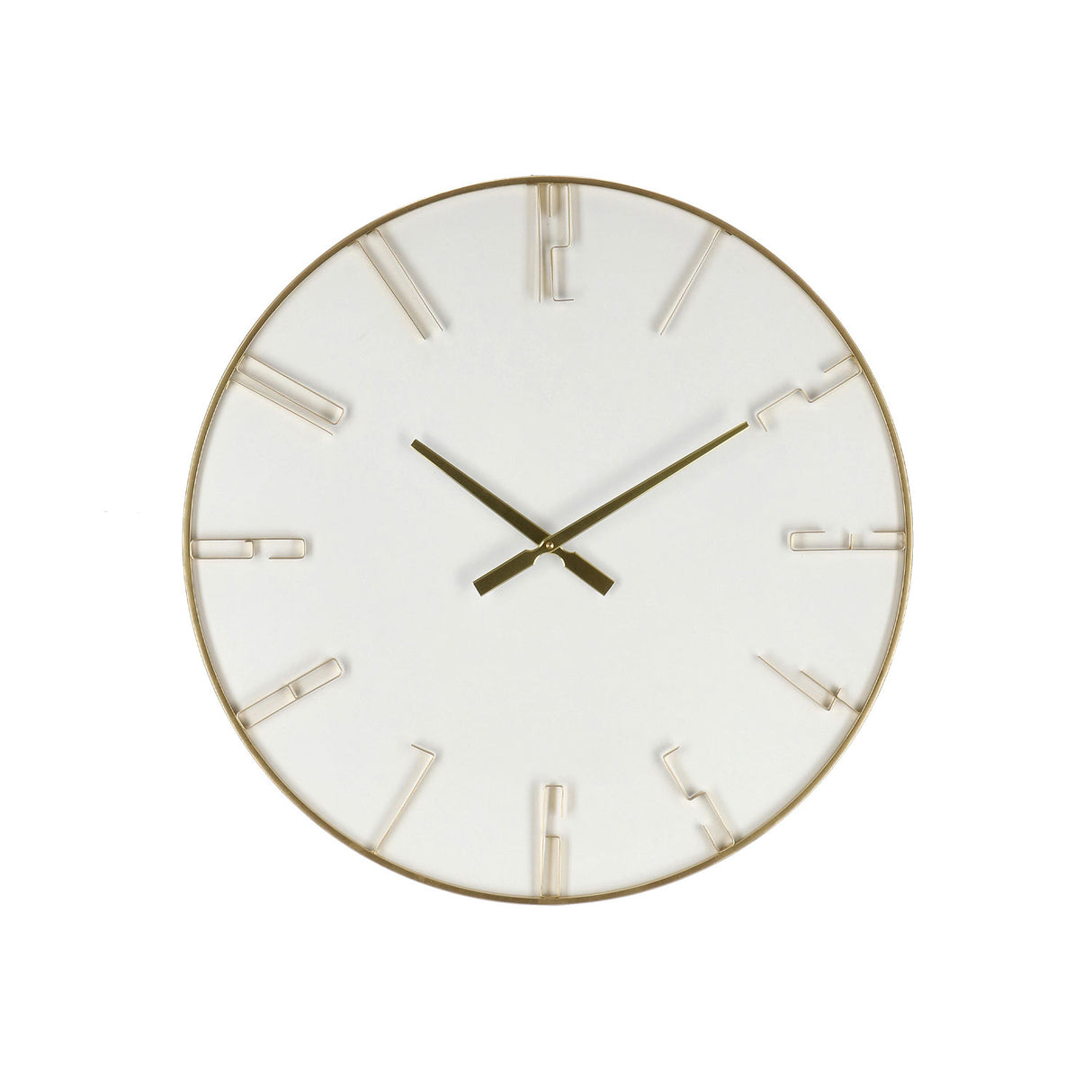 BIZZOTTO Orologio da Parete Pierre Bianco Oro 60cm